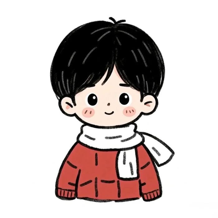chibi bé trai mắt to long lanh