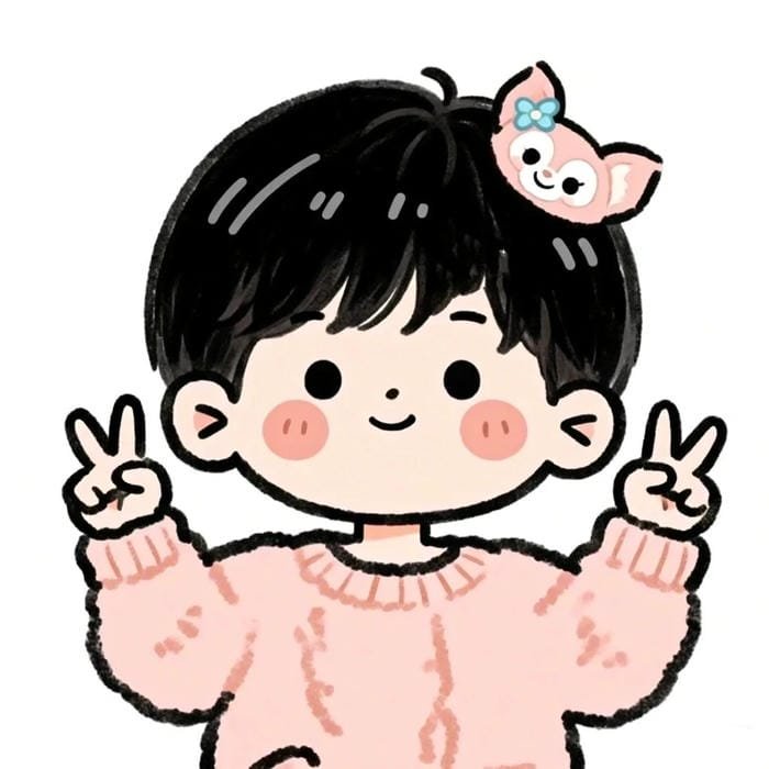 chibi boy phong cách dễ thương