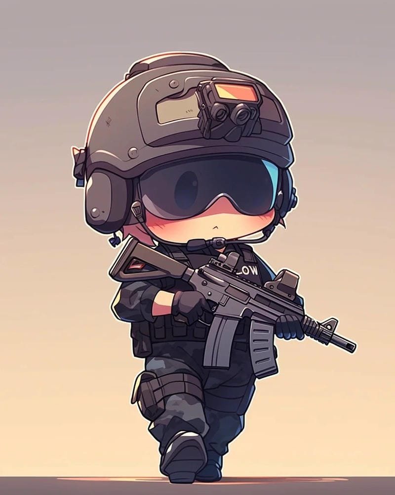 chibi công an nhí