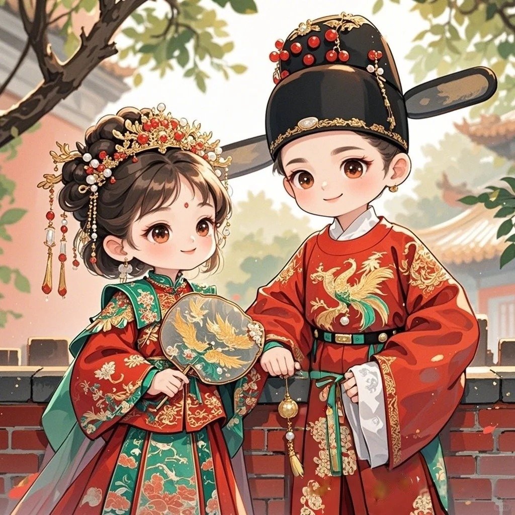 chibi cưới kiểu Hàn Quốc