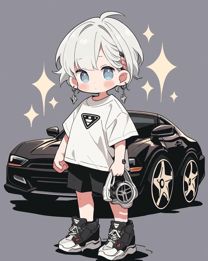 chibi nam lạnh lùng biểu cảm ít