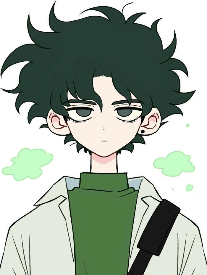 chibi nam lạnh lùng phong cách anime