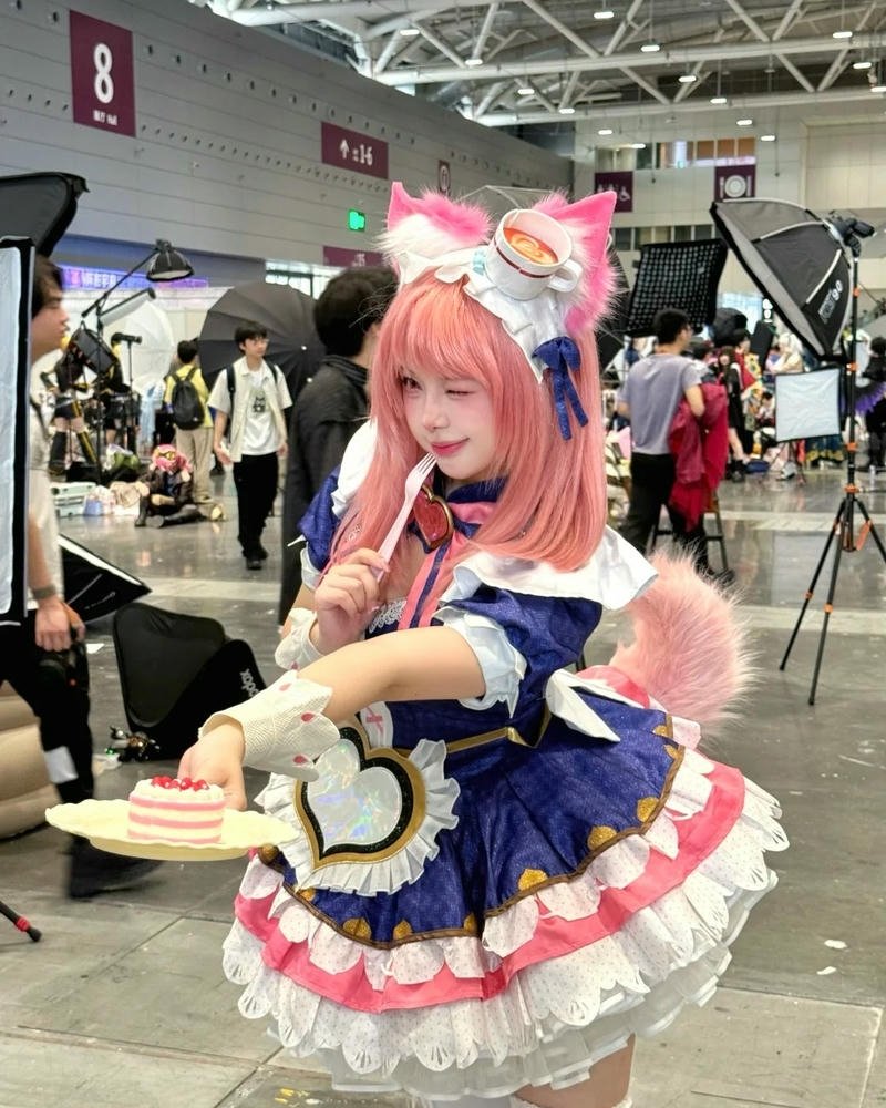 cosplay cute vui vẻ