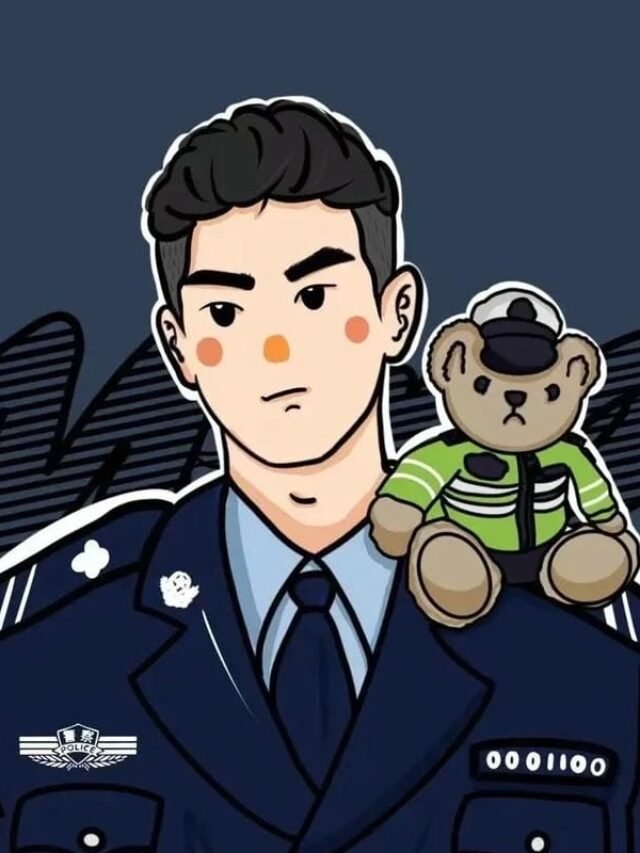 Ghim ngay 109+ ảnh chibi công an dễ thương cực kỳ ngộ nghĩnh