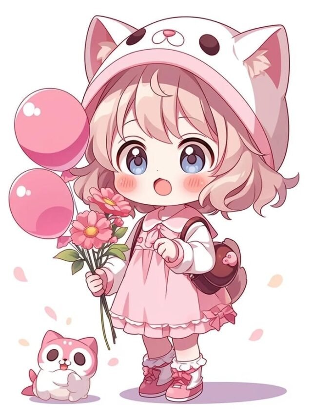 Tải ngay 100+ hình ảnh chibi nữ cute dễ thương đến tan chảy