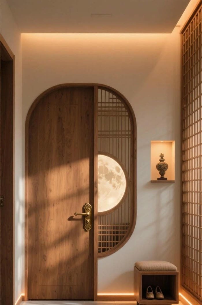 cửa cổ điển tinh xảo