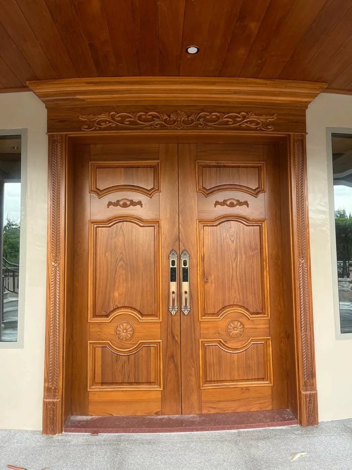 TOP 172+ ảnh cửa gỗ đẹp độc đáo tạo điểm nhấn cho ngôi nhà cửa gỗ dành cho biệt thự