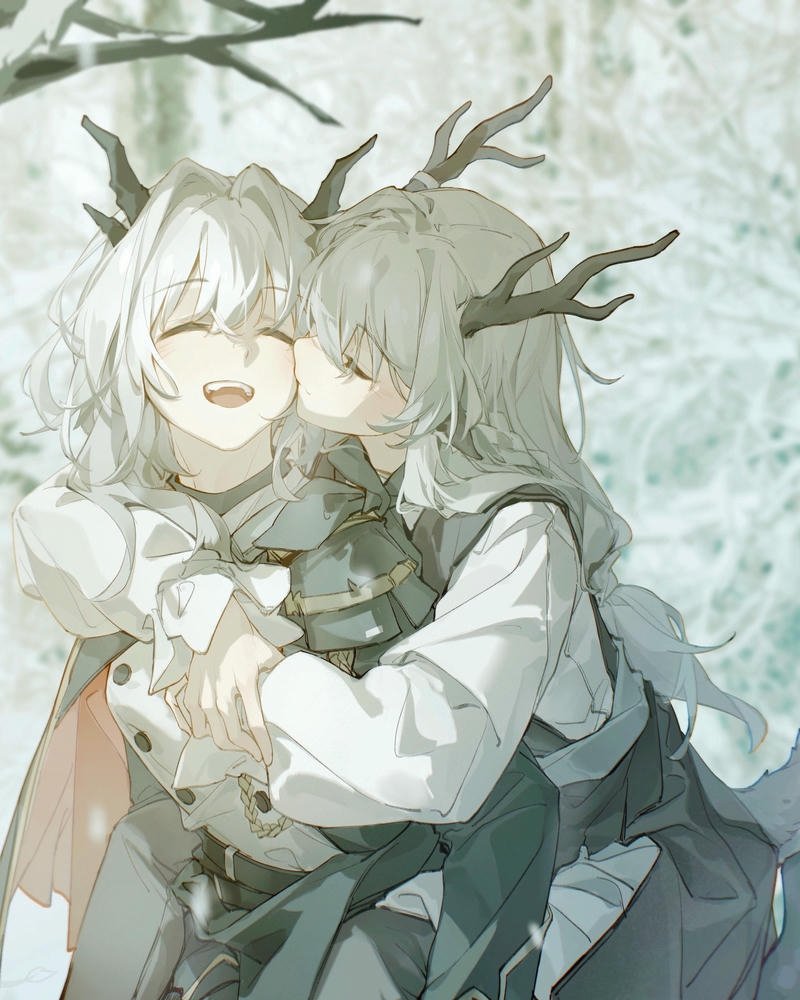 cute hình ảnh anime hôn nhau