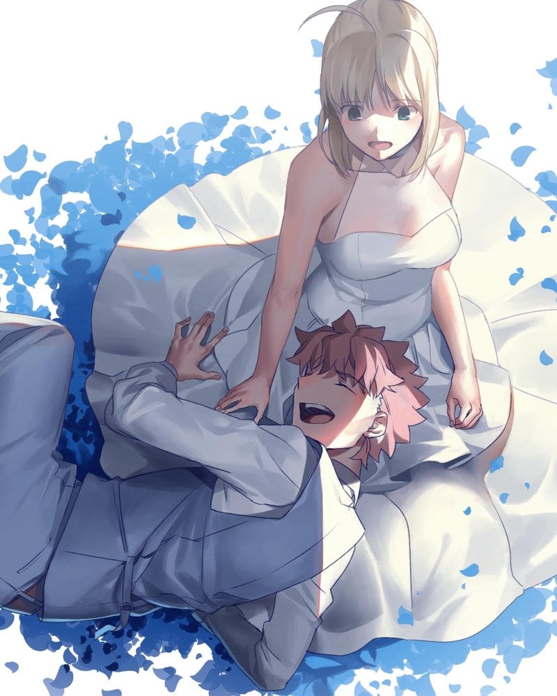 cute hình ảnh cưới anime