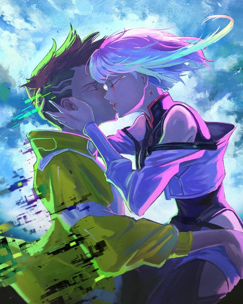 đẹp ảnh anime cặp đôi