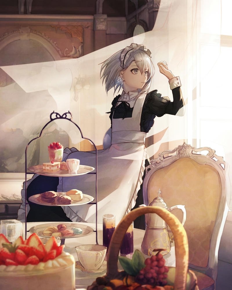 đẹp hình ảnh anime hầu gái