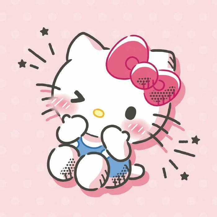 hello kitty avatar ảnh cute thiết kế xinh