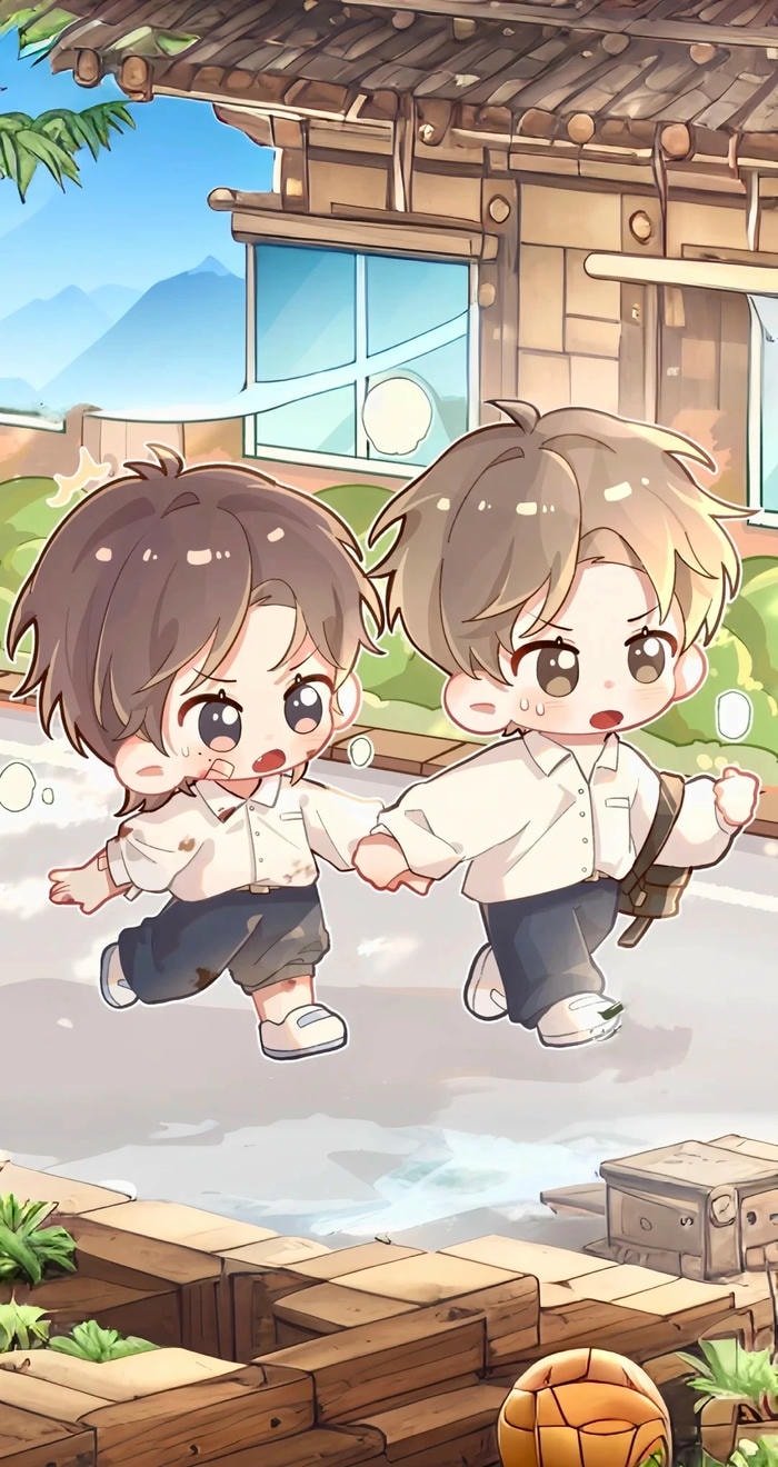 hình BL chibi cute ngầu