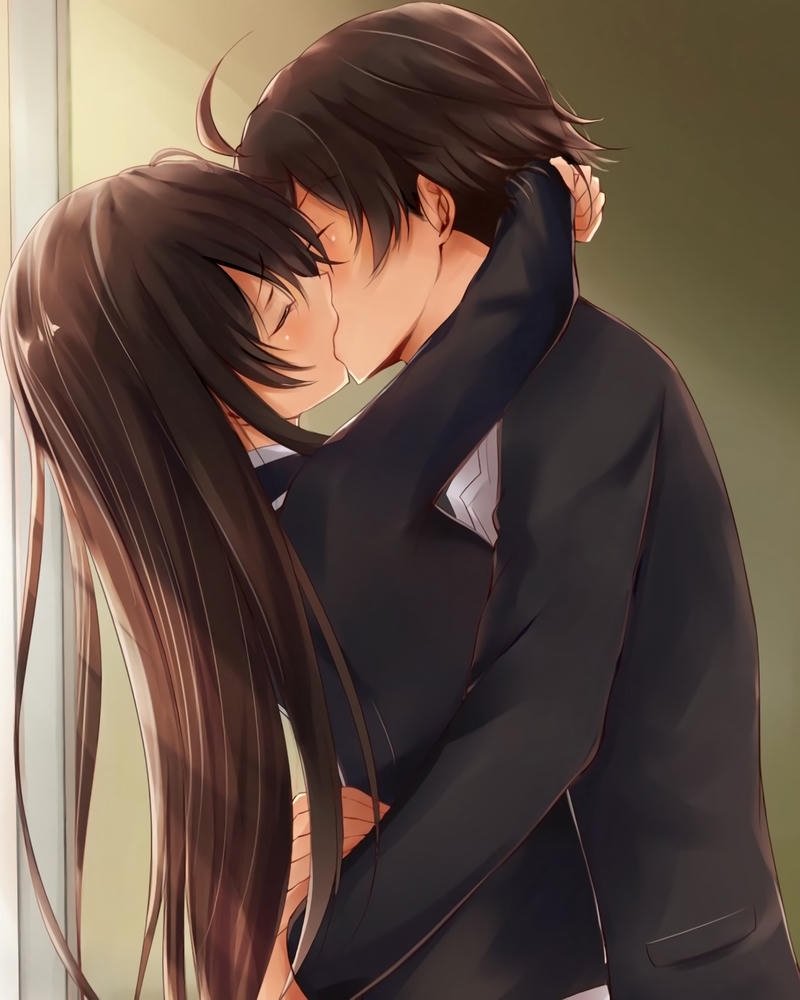 hình ảnh anime cặp đôi cực dễ thương