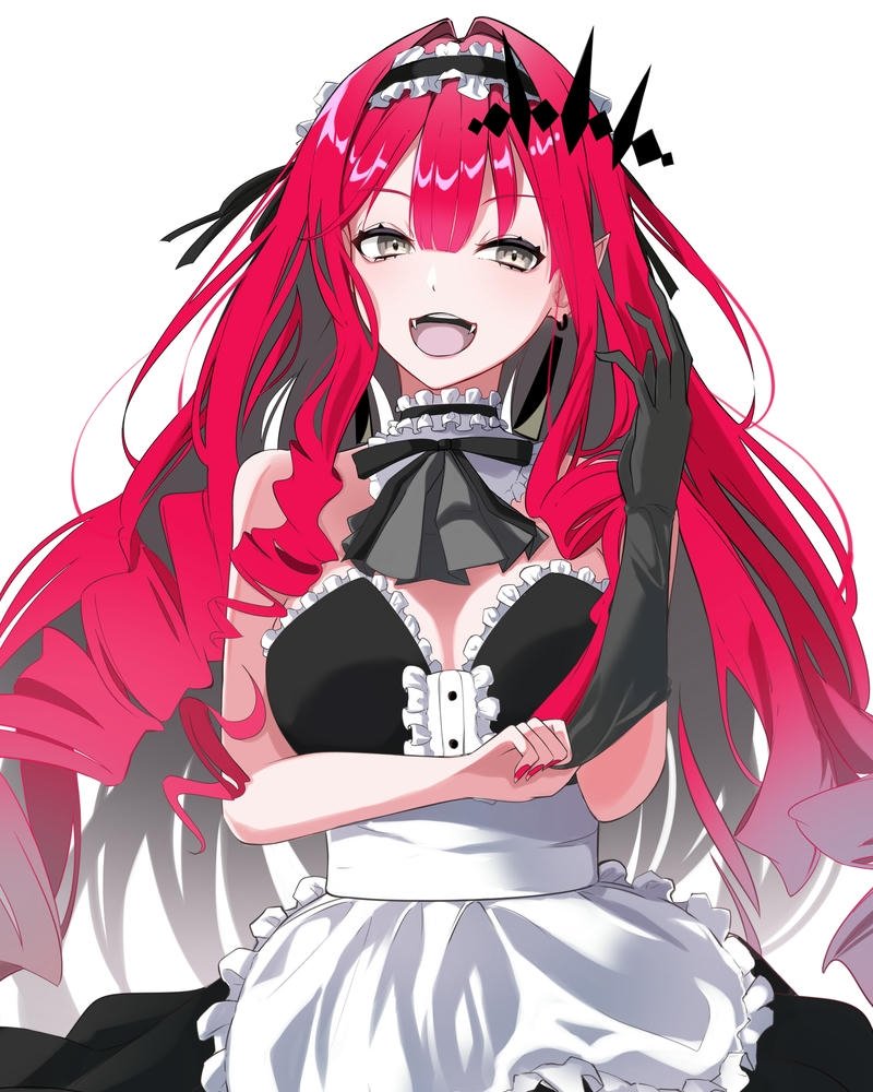 hình ảnh anime hầu gái cute