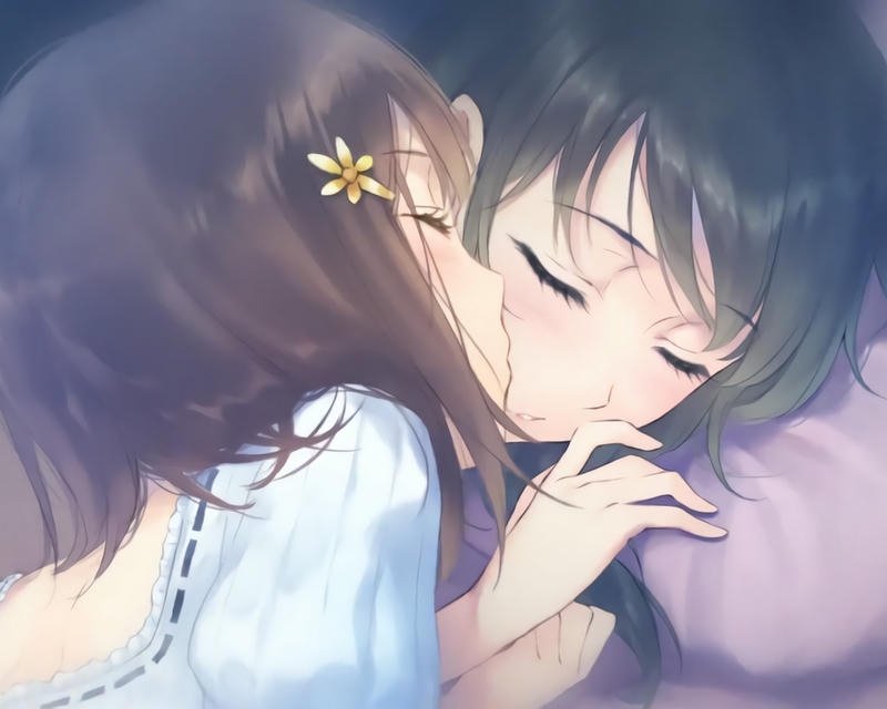 hình ảnh anime hôn nhau dễ thương