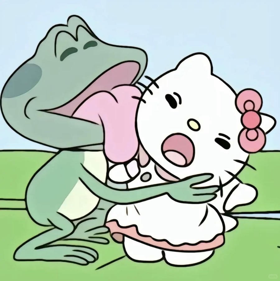 hình ảnh avatar đôi anime màu pastel