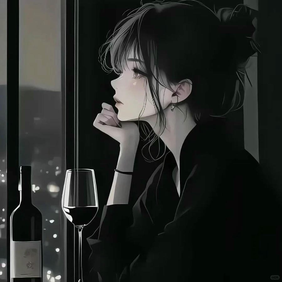 hình ảnh avatar đôi anime trong mưa