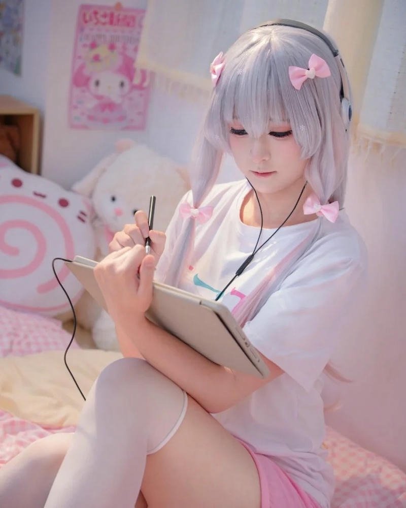 hình ảnh cosplay cute cực xinh