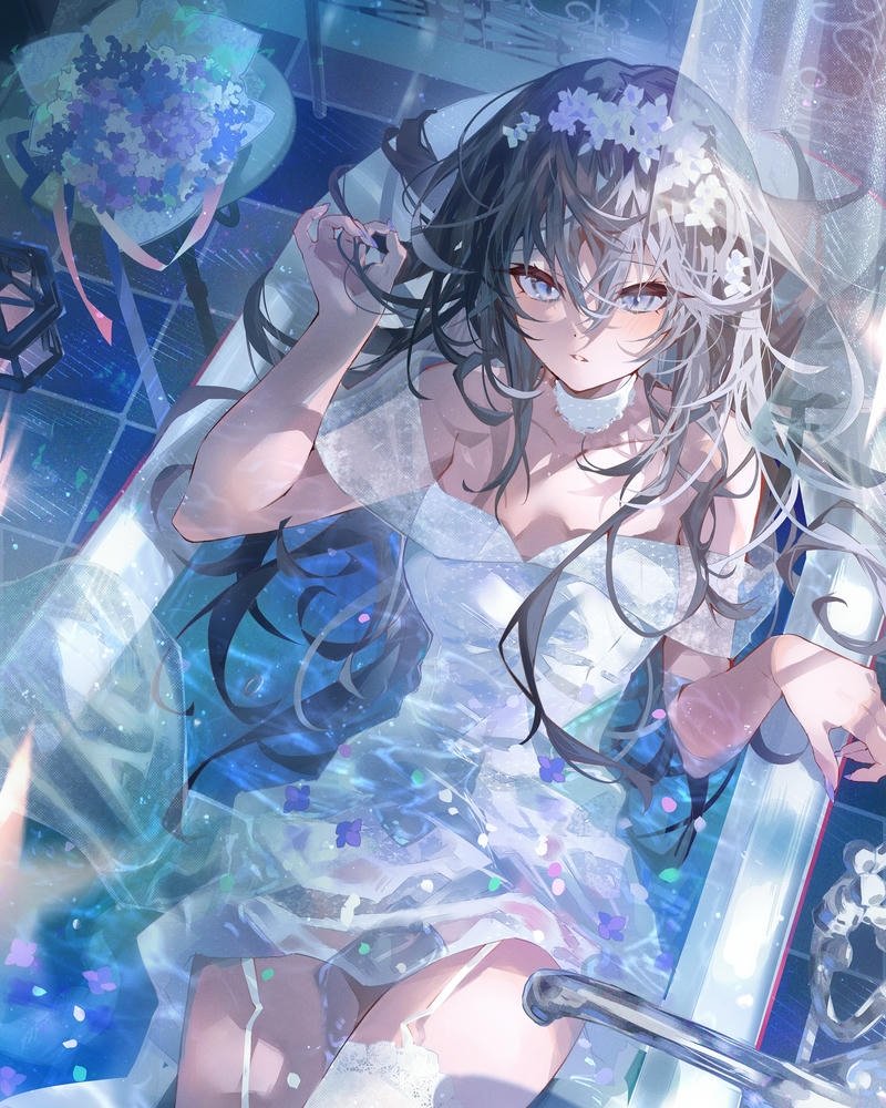 hình ảnh cưới anime cuốn hút