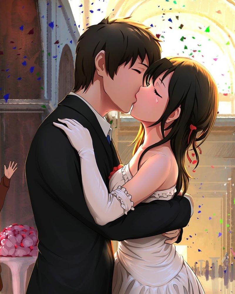 hình ảnh cưới anime nổi bật