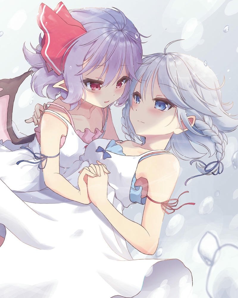 hình ảnh nắm tay anime dễ thương