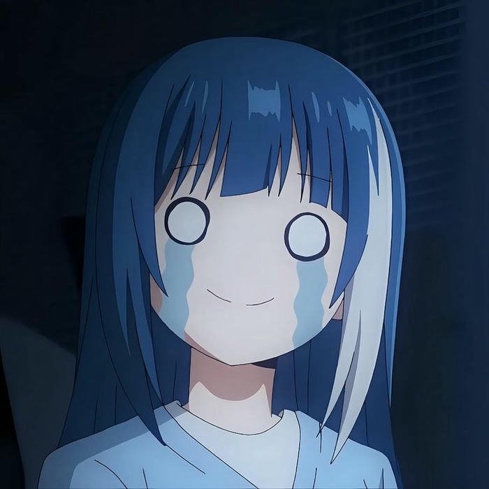 hình avatar vô tri anime ánh nhìn vô cảm