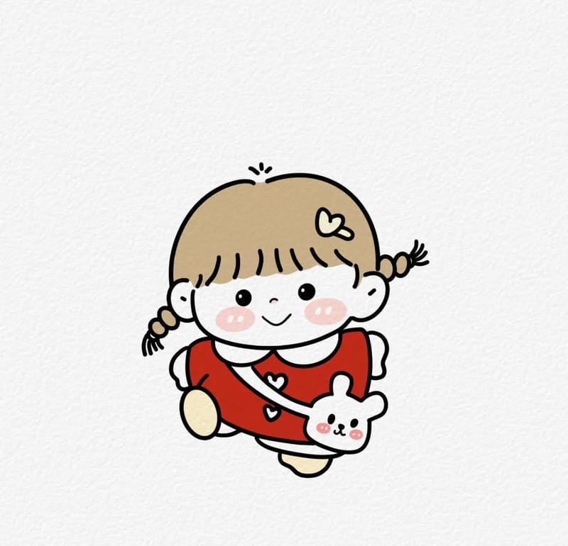 hình chibi baby phong cách kawaii