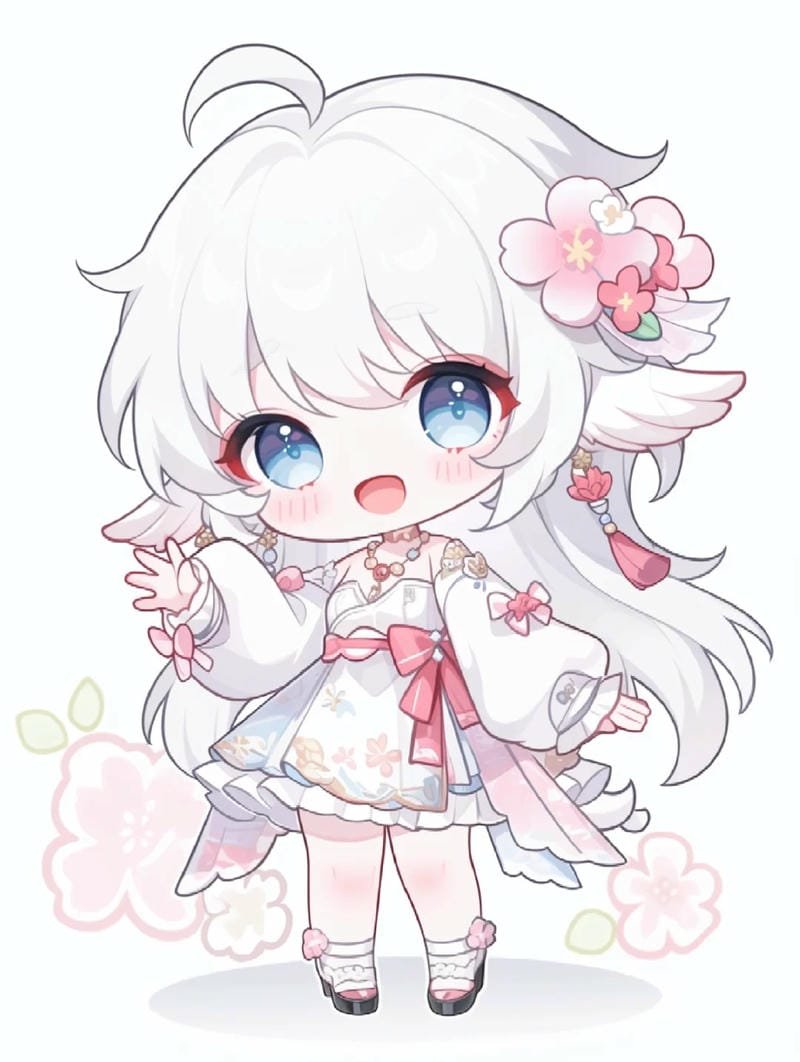 hình chibi bé dễ thương chất lượng cao