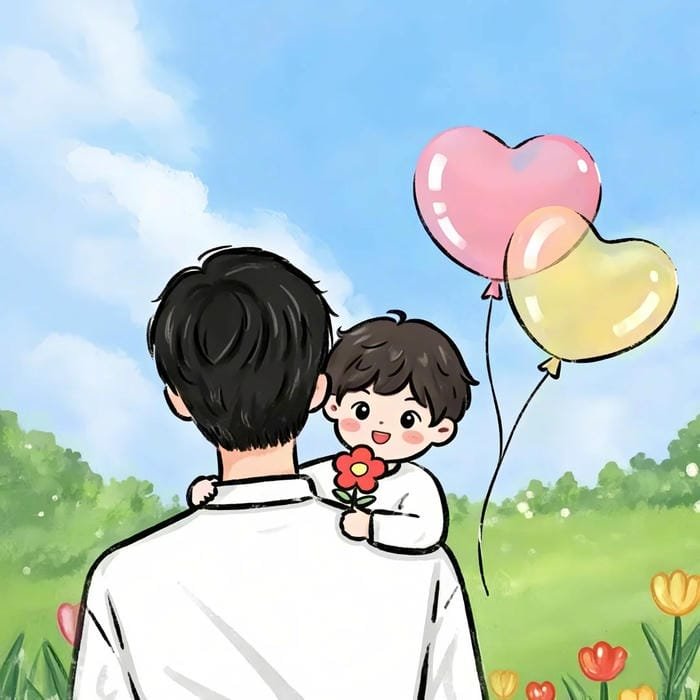 hình chibi bé trai đáng yêu