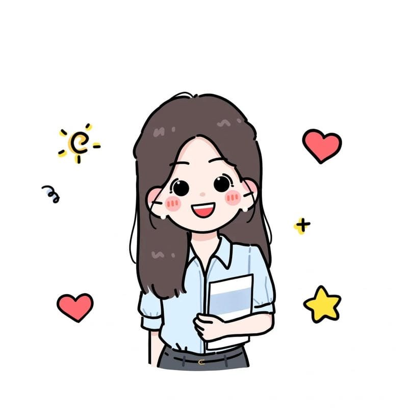 hình chibi cô giáo mini