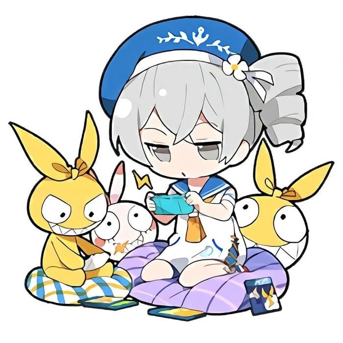 hình chibi nữ anime đáng yêu