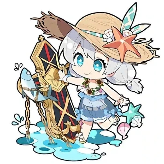 hình chibi nữ anime sáng tạo
