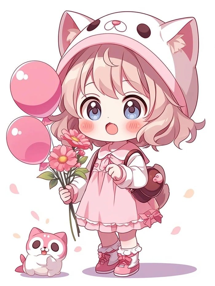 hình chibi nữ ngầu