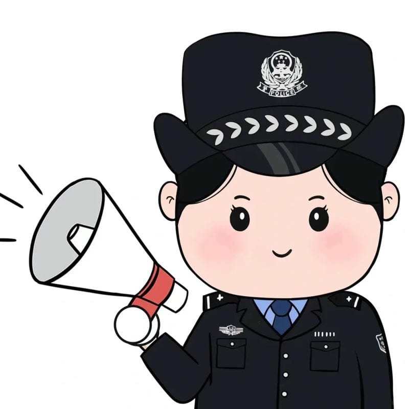 hình công an chibi chất lượng cao
