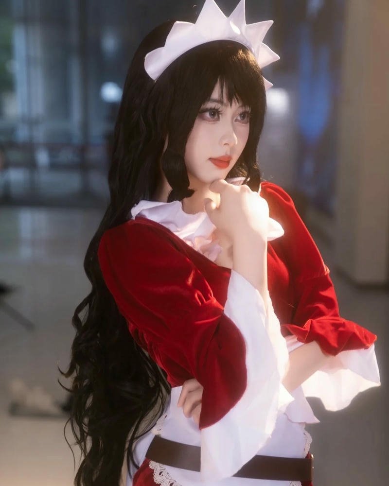 hình cosplay cute sáng rực