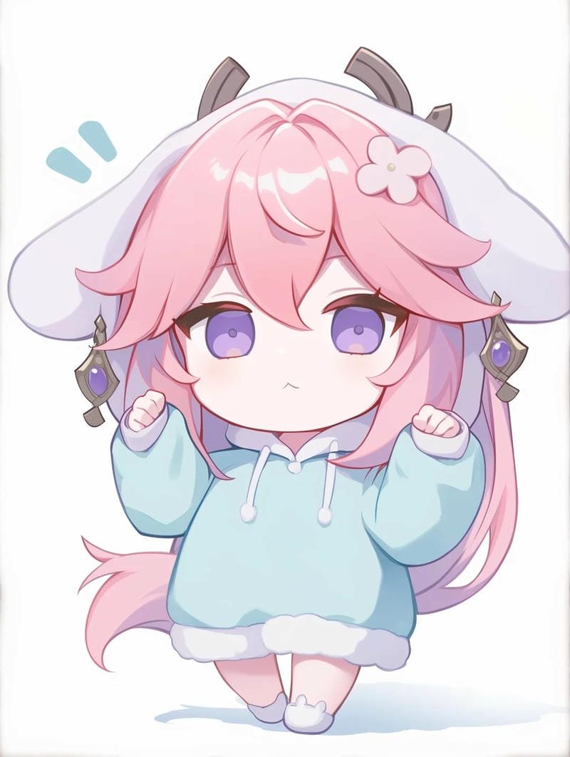 hình em bé chibi đáng yêu full HD