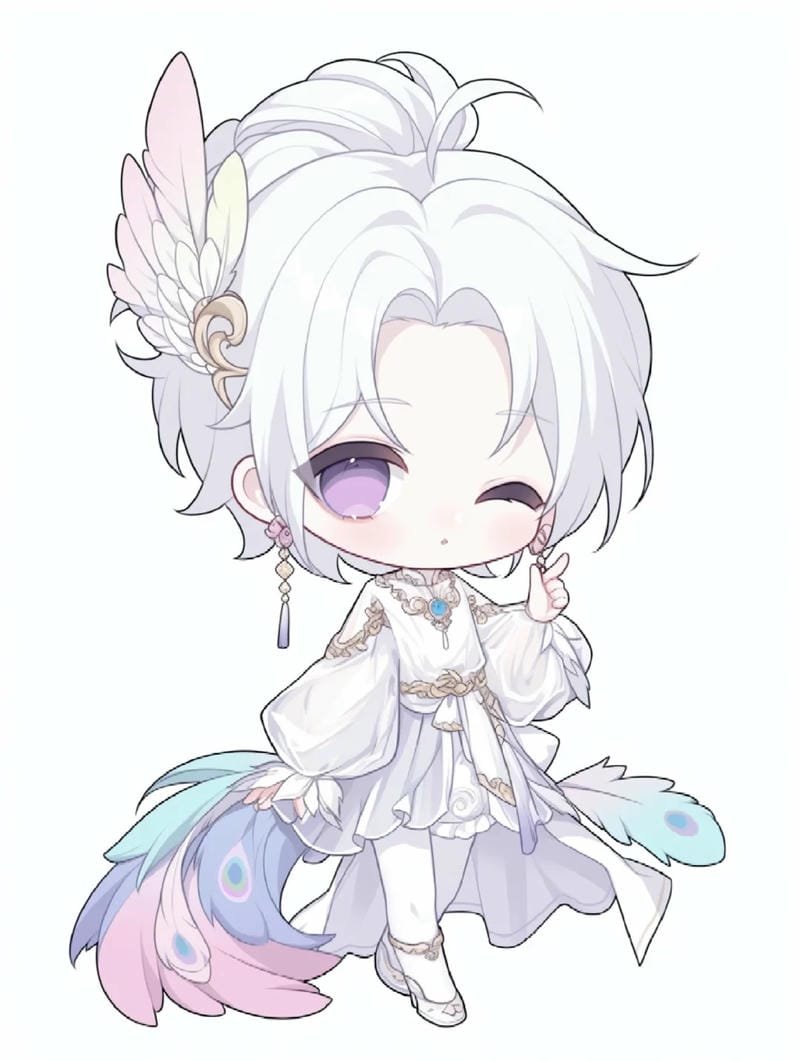 hình em bé chibi