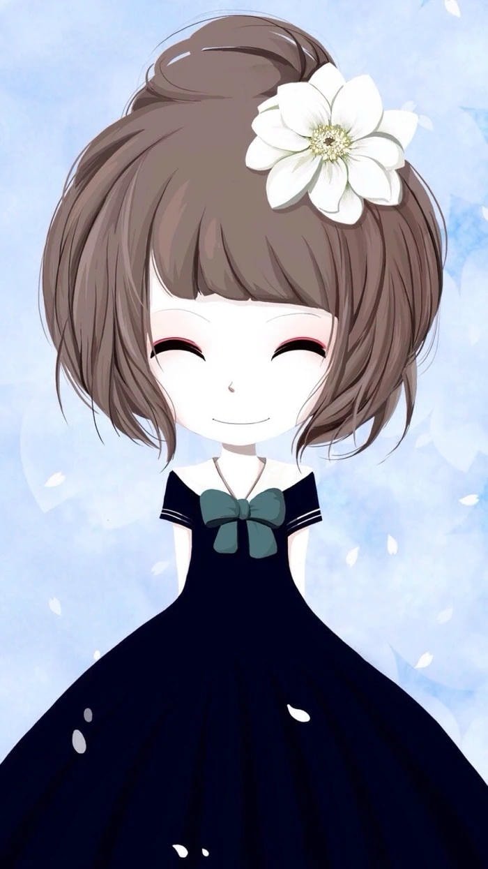 hình nền chibi bé gái