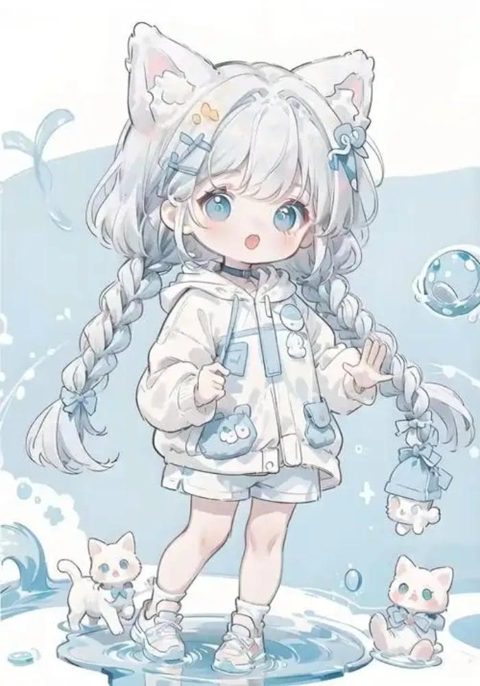 hình nền chibi hoạt hình