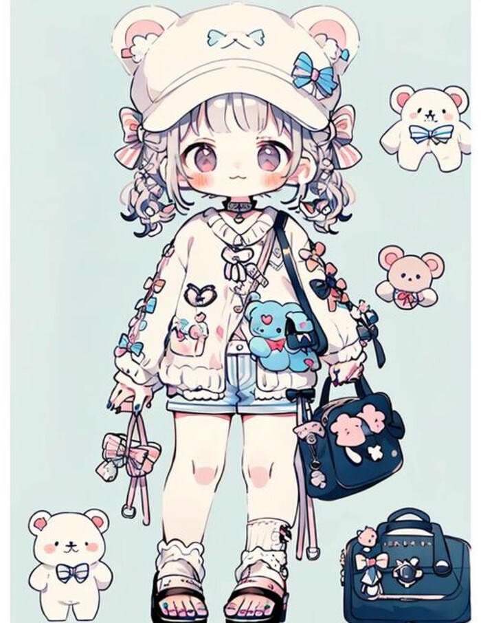 hình nền chibi mini