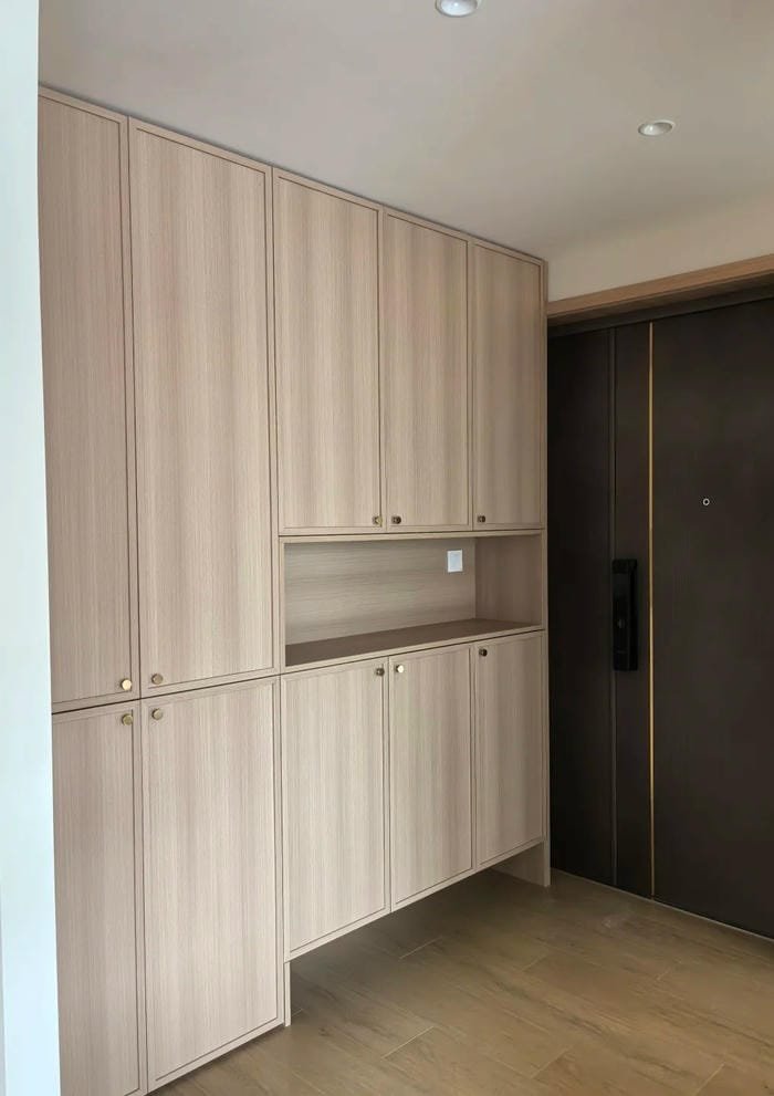 mẫu tủ décor sang trọng