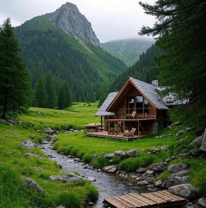 184+ ảnh nhà gỗ đẹp hiện đại mang phong cách sang trọng ngôi nhà gỗ lắp ghép hiện đại