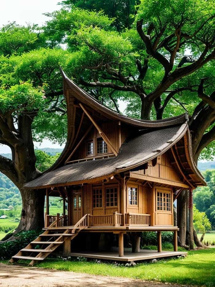 184+ ảnh nhà gỗ đẹp hiện đại mang phong cách sang trọng nhà gỗ cottage phong cách đồng quê