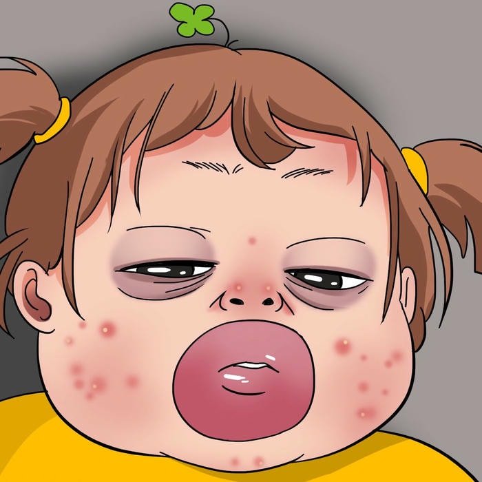 nhãn dán Quỳnh Aka bộ sưu tập