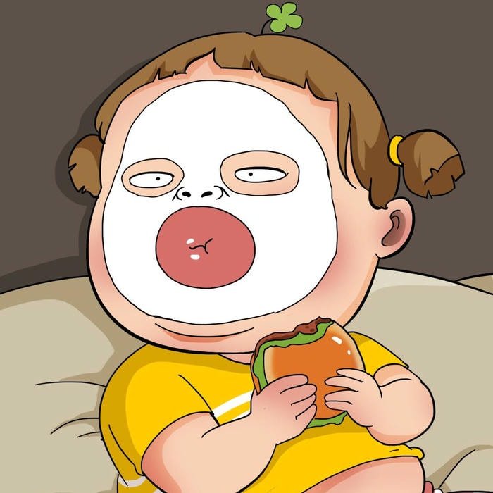 nhãn dán Quỳnh Aka mini nhỏ xinh