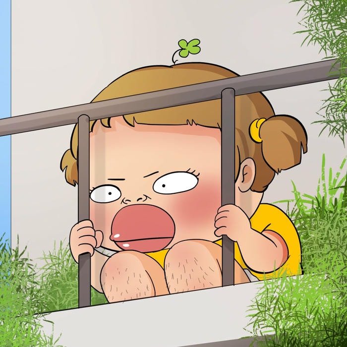 nhãn dán Quỳnh Aka vui nhộn