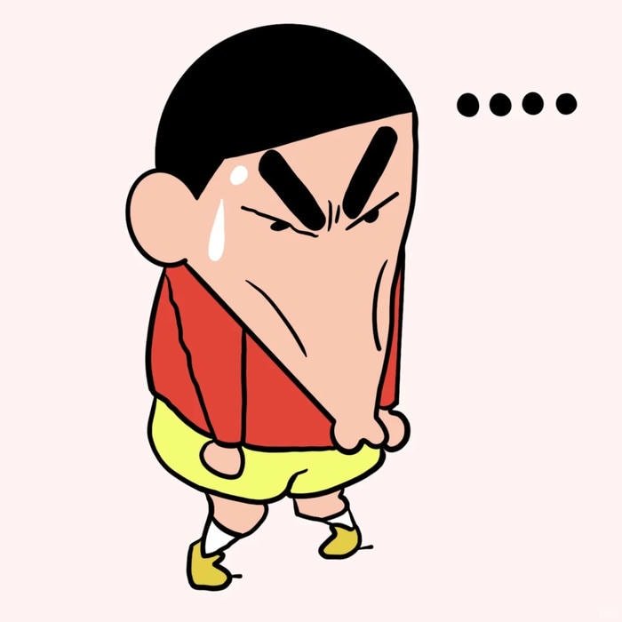 nhãn dán Shin fanart