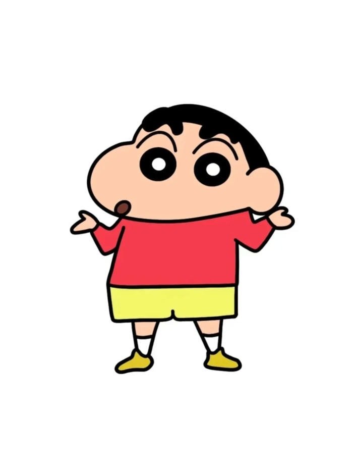 nhãn dán Shin hài hước