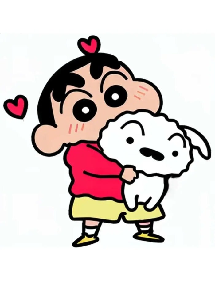 nhãn dán Shin hoạt hình